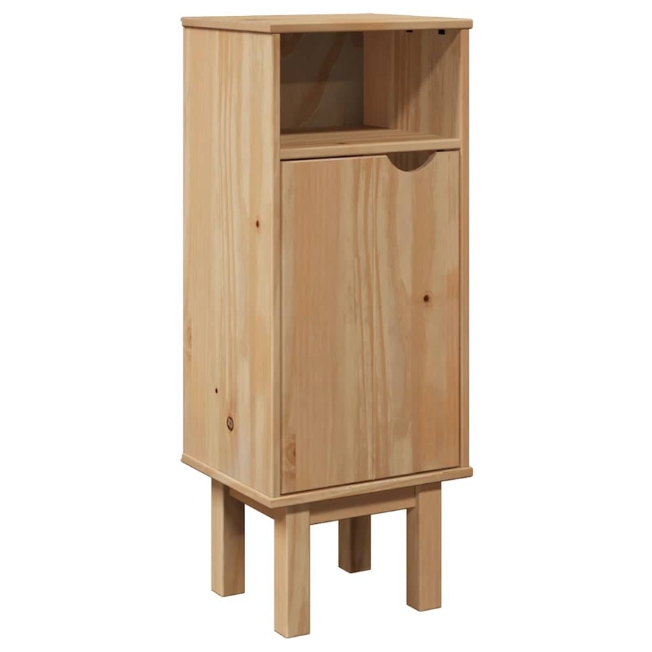 Mueble de baño OTTA madera maciza de pino 35x30x90