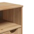 Mueble de baño OTTA madera maciza de pino 35x30x90