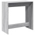 Mesa alta de bar madera ingeniería gris Sonoma 102x50x103,5