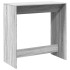 Mesa alta de bar madera ingeniería gris Sonoma 102x50x103,5