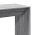 Mesa alta de bar madera ingeniería gris Sonoma 102x50x103,5