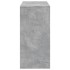 Mesa alta de bar madera ingeniería gris hormigón