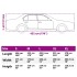 Funda completa coche Sedan protección antigranizo M