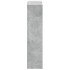 Cubierta de radiador madera gris hormigón 205x21,5x83,5