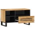 Mueble de TV madera maciza de mango rugosa 80x34x46