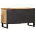 Mueble de TV madera maciza de mango rugosa 80x34x46