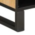 Mueble de TV madera maciza de mango rugosa 80x34x46