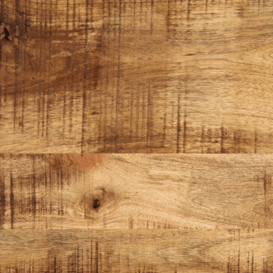 Mueble de TV madera maciza de mango rugosa 80x34x46