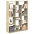 Estantería de madera de ingeniería roble Sonoma 102x29x143