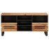 Mueble de TV madera maciza de acacia 100x34x46