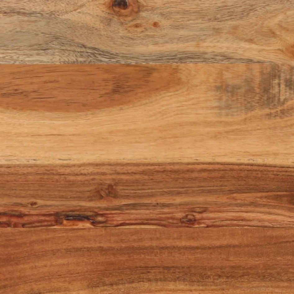 Mueble de TV madera maciza de acacia 100x34x46