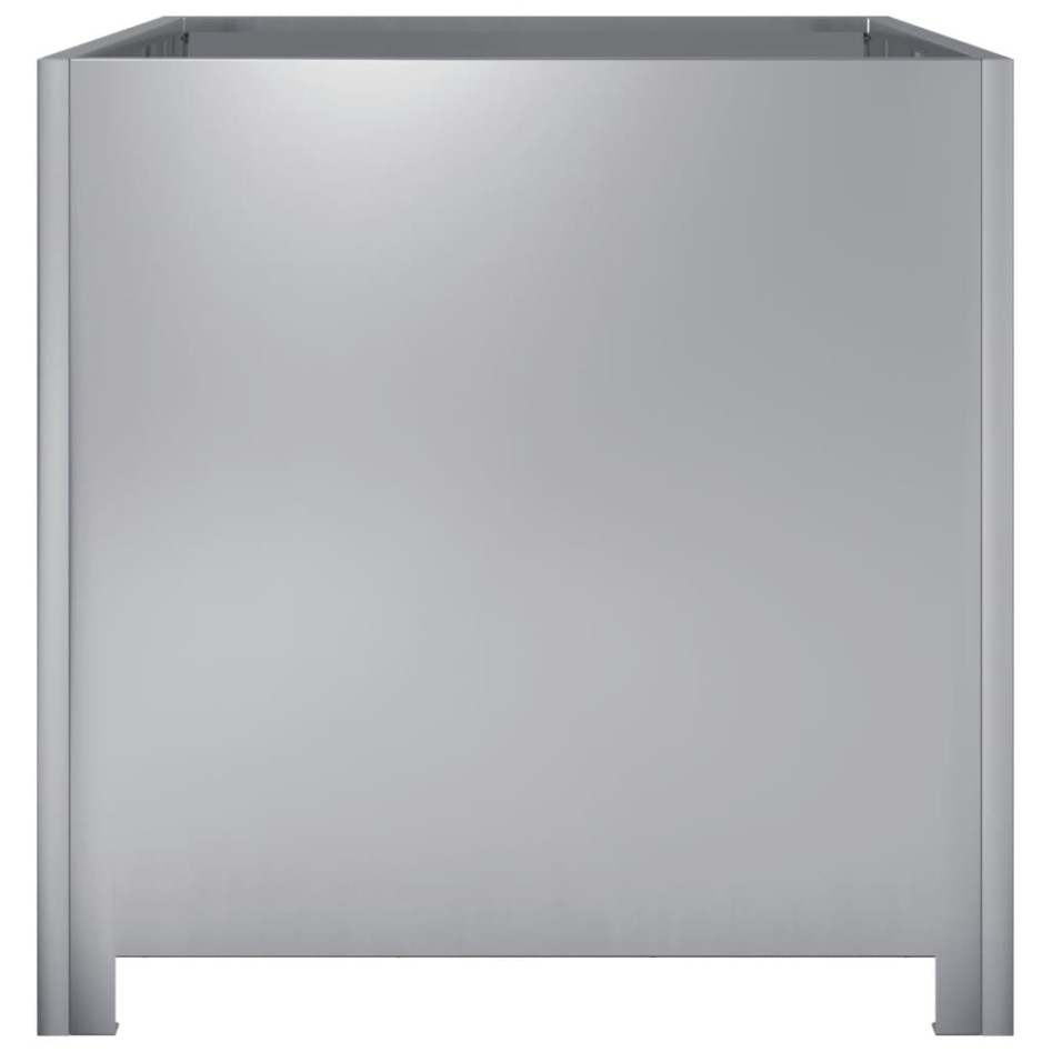 Jardinera de acero galvanizado 50x50x50