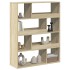 Separador de ambientes madera roble Sonoma 100x33x125,5