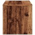 Mueble de TV madera de ingeniería envejecida 120x40x40