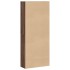 Estantería madera ingeniería roble marrón 80x30x189