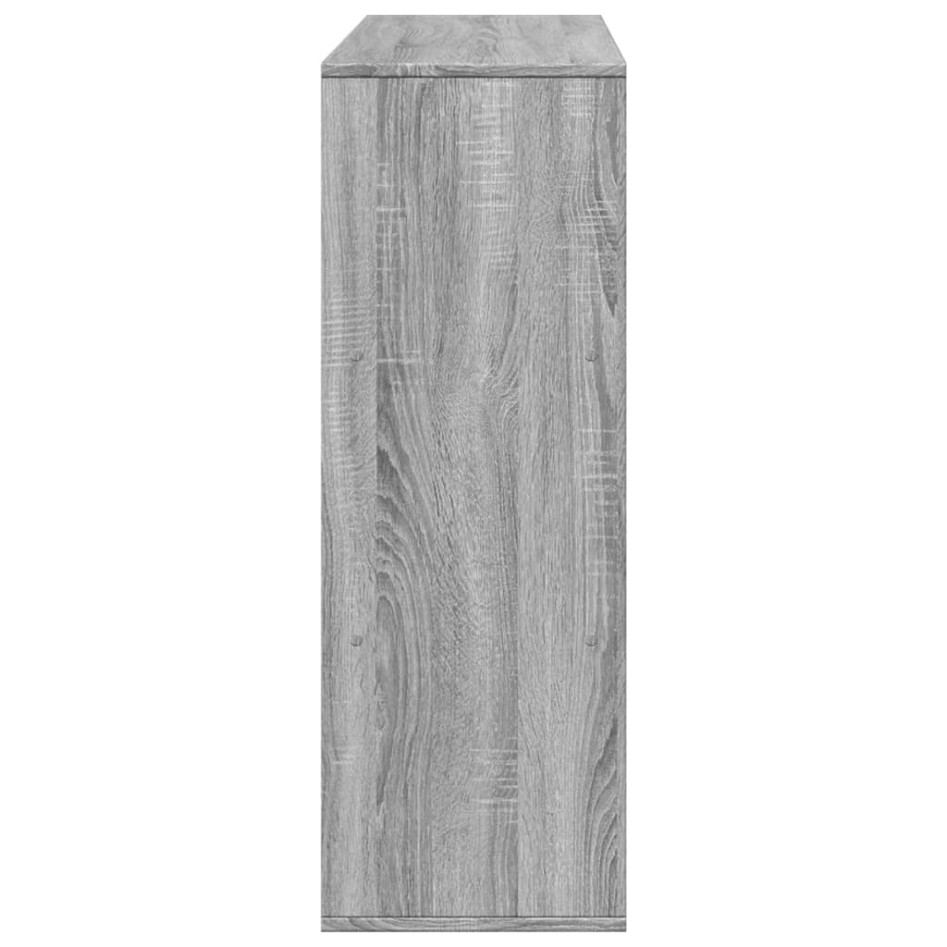 Separador de ambientes madera gris Sonoma 100x33x94,5