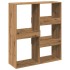 Separador de ambientes madera roble artisian 100x33x115