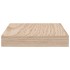 Estantes flotantes 4 uds madera de ingeniería 50x23,5x4
