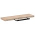 Estantes flotantes 4 uds madera de ingeniería 80x23,5x4