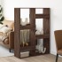 Separador de ambientes madera marrón roble 100x33x135