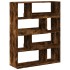 Separador de ambientes madera roble ahumado 100x33x125,5