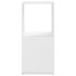 Armario giratorio aglomerado blanco 34,5x34,5x75,5