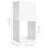 Armario giratorio aglomerado blanco 34,5x34,5x75,5