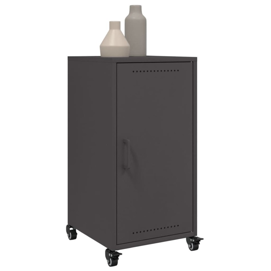 Aparador de acero negro 36x39x72