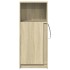 Aparador con LED madera ingeniería roble Sonoma 42,5x34x100
