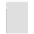 Mueble de TV de pared con luces LED blanco 41x31x45