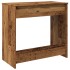 Escritorio de madera ingeniería madera envejecida 80x40x75