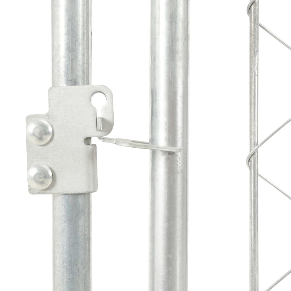 Perrera de exterior con techo 200x100x125