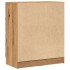 Aparador de madera de ingeniería roble artisan 60x30x70