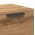 Aparador de madera de ingeniería roble artisan 60x30x70