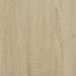 Librería divisor 3 niveles madera roble Sonoma 99x29x99