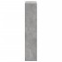 Librería divisora madera gris hormigón 69,5x29x137,5