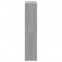 Librería divisor madera ingeniería gris Sonoma 69,5x29x137,5