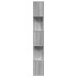 Librería divisora 5 niveles madera gris Sonoma 70x24x161
