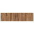 Mueble TV de pared madera ingeniería roble artisan 120x30x30
