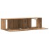 Mueble TV de pared madera ingeniería roble artisan 120x30x30
