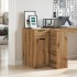 Armario de baño madera ingeniería roble artisan 33x50x75