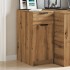 Armario de baño madera ingeniería roble artisan 33x50x75
