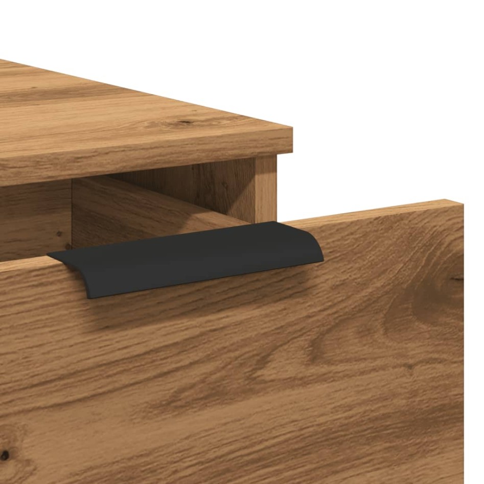 Armario de baño madera ingeniería roble artisan 33x50x75