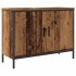 Armario lavabo baño madera ingeniería envejecida 80x30x60