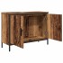 Armario lavabo baño madera ingeniería envejecida 80x30x60