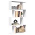 Librería divisor 4 niveles madera ingeniería blanco