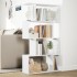 Librería divisor 4 niveles madera ingeniería blanco