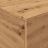 Mesa de centro con luces LED roble artisan 90x50x40