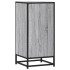 Aparador madera ingeniería y metal gris Sonoma 35,5x35x76