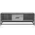 Mesa de centro madera ingeniería metal gris Sonoma 100x57x35